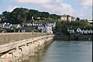 This way for Bideford Station - Cross over the ancient Long Bridge, and go up the steps opposite the Royal Hotel