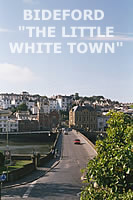 <Back to Bideford - Birds Eye view from the Bideford Railway Bridge