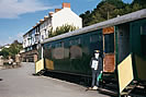 Time for Tea -all aboard - going through Bideford Railway Centre