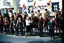 Kings Troop visit the Kings Arms Bideford 2002