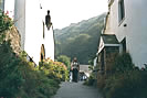 Walking from the coast path