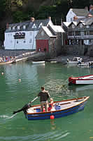 Sweet Katie afloat at Clovelly
