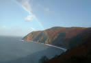 Rainbow marks the spot where the Moor meets the sea!