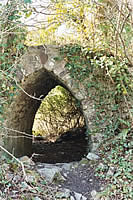 Underneath the Arch!