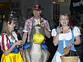 Revellers in Fancy Dress - Bideford New Year Celebrations