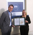 SMA receive DWT Corporate Certificate