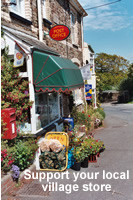 Abbotsham Post Office Stores 2004, sadly now closed - photo copyright Pat Adams