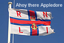 Photo of RNLI Flag Appledore copyright Pat Adams