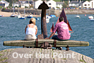 Photo anchor on Appledore Quay copyright Pat Adams