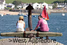 Over the point to West Appledor photo copyright Pat Adams