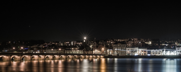 Bideford Town Christmas Lights. Photo Copyright B. Adams North Devon Focus