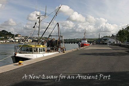 Alongside Bideford New Quay