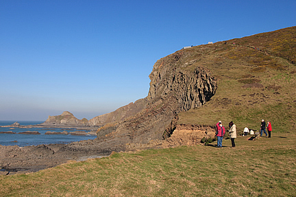 Blackpool Cove, Hartland Abbey  photo copyright Pat ADams