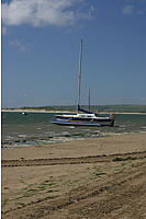 Katamaran off Instow Beach