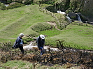 Coast path above Spekes Waterfall photo copyright Pat Adams