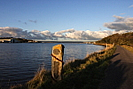 Tarka Trail. Westleigh milestone photo copyright Pat Adams