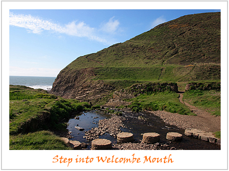 Welcombe Mouth, North Devon  - Photo copyright Pat Adams
