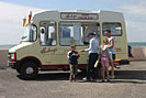 Hockings Ice Cream Van  at Wetward Ho! photo by Pat Adams