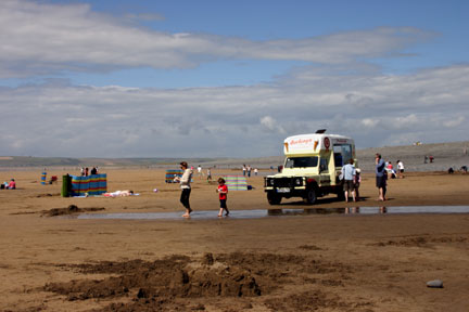 Sandcastles and Icecream at Westward Ho! photo  copyright Pat Adams North Devon Focus