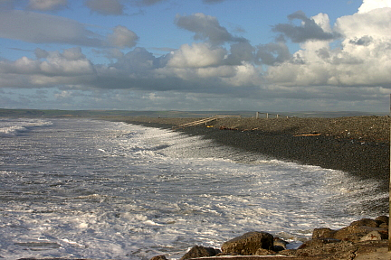 Holding Back the Tide Westward Ho! photo copyright Pat Adams North Devon Focus