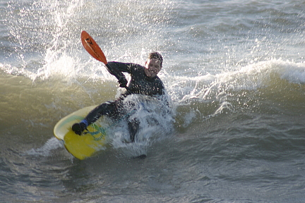 Surf Kayaking photo copyright Pat Adams