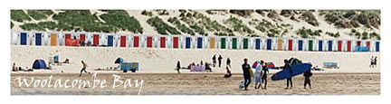 Woolacombe Beach Huts photo copyright Pat Adams